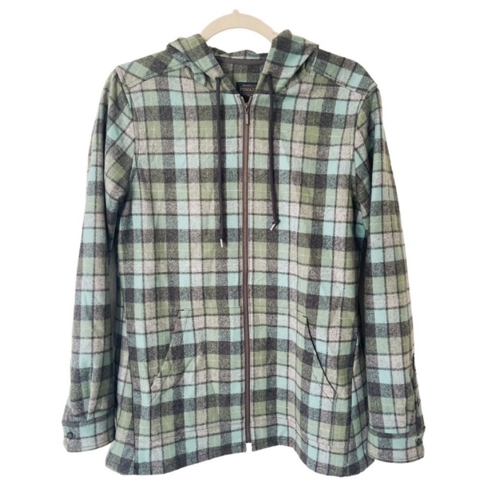 Pendleton Virgin Wool Zip Hoodie